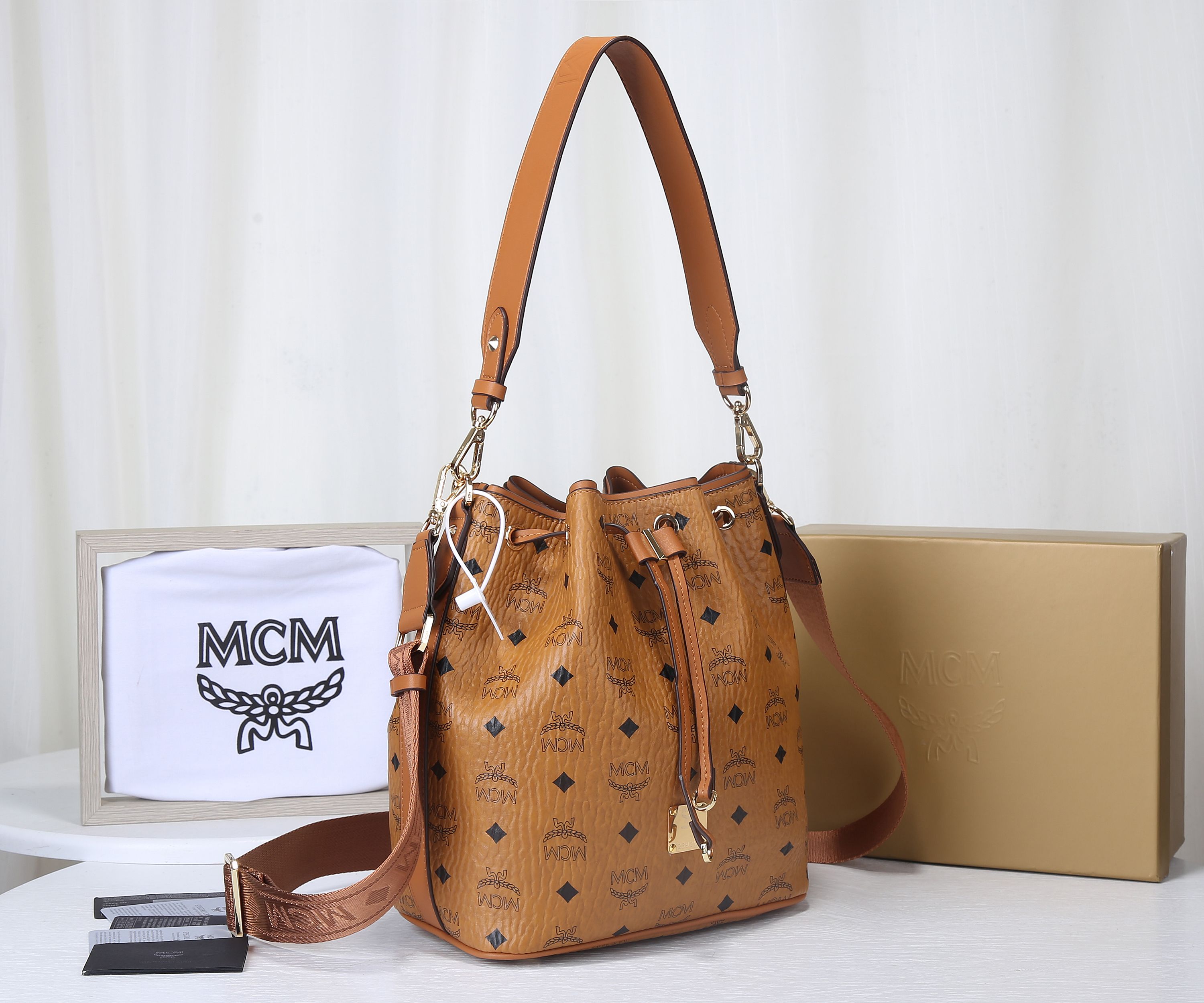 MCM Bucket Bags